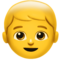 Boy emoji on Apple